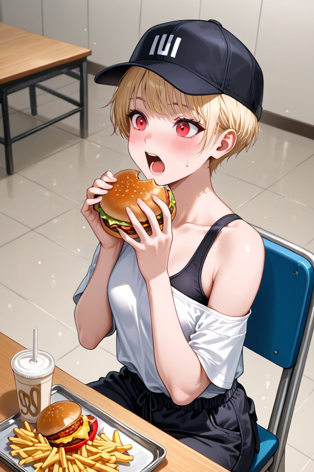 ハンバーガー リメイク