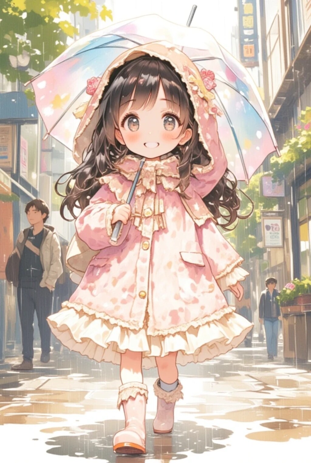 フリフリレインコートちゃん