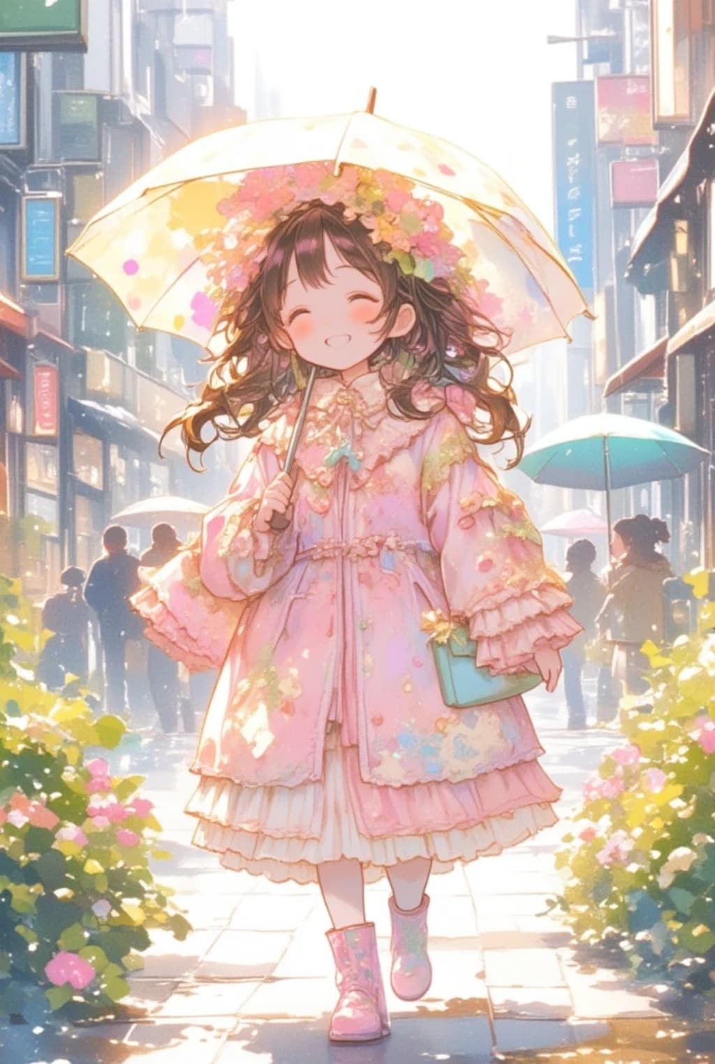 フリフリレインコートちゃん