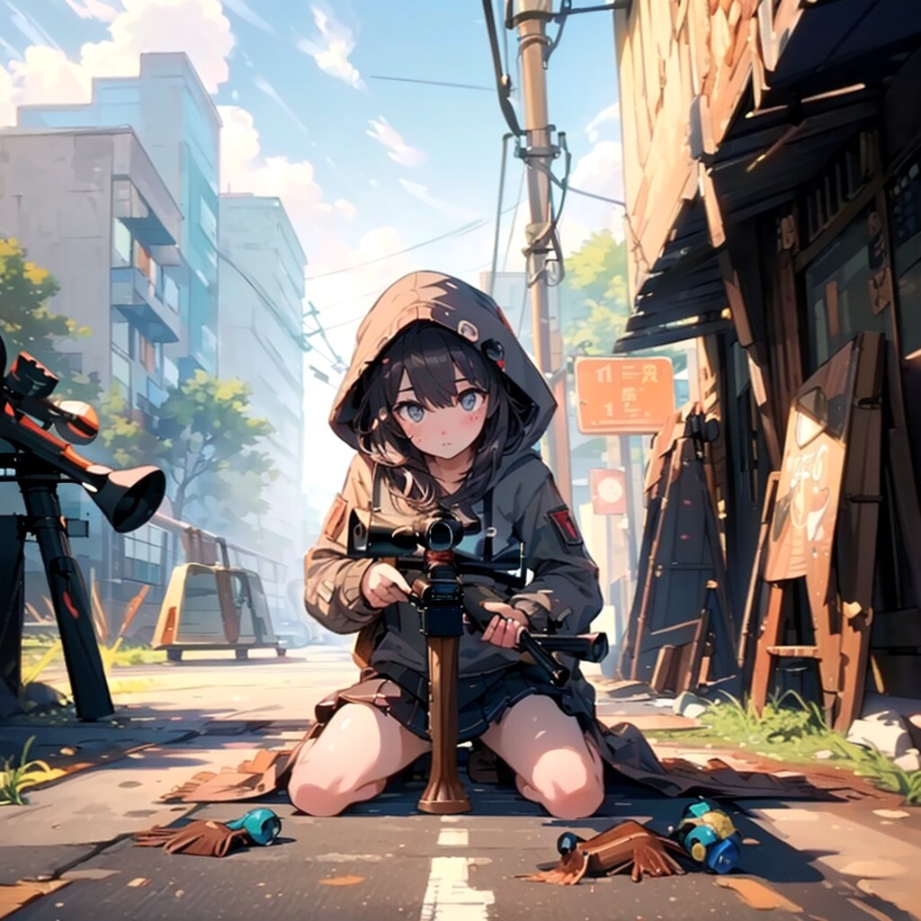 狙撃 | の人気AIイラスト・グラビア