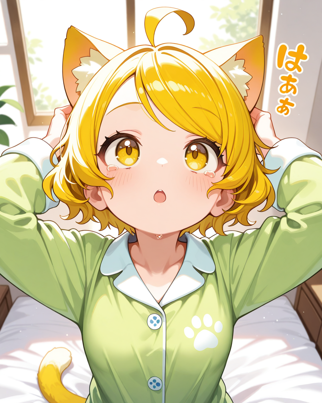 朝起きたら猫耳になっていた黄島ユイちゃん