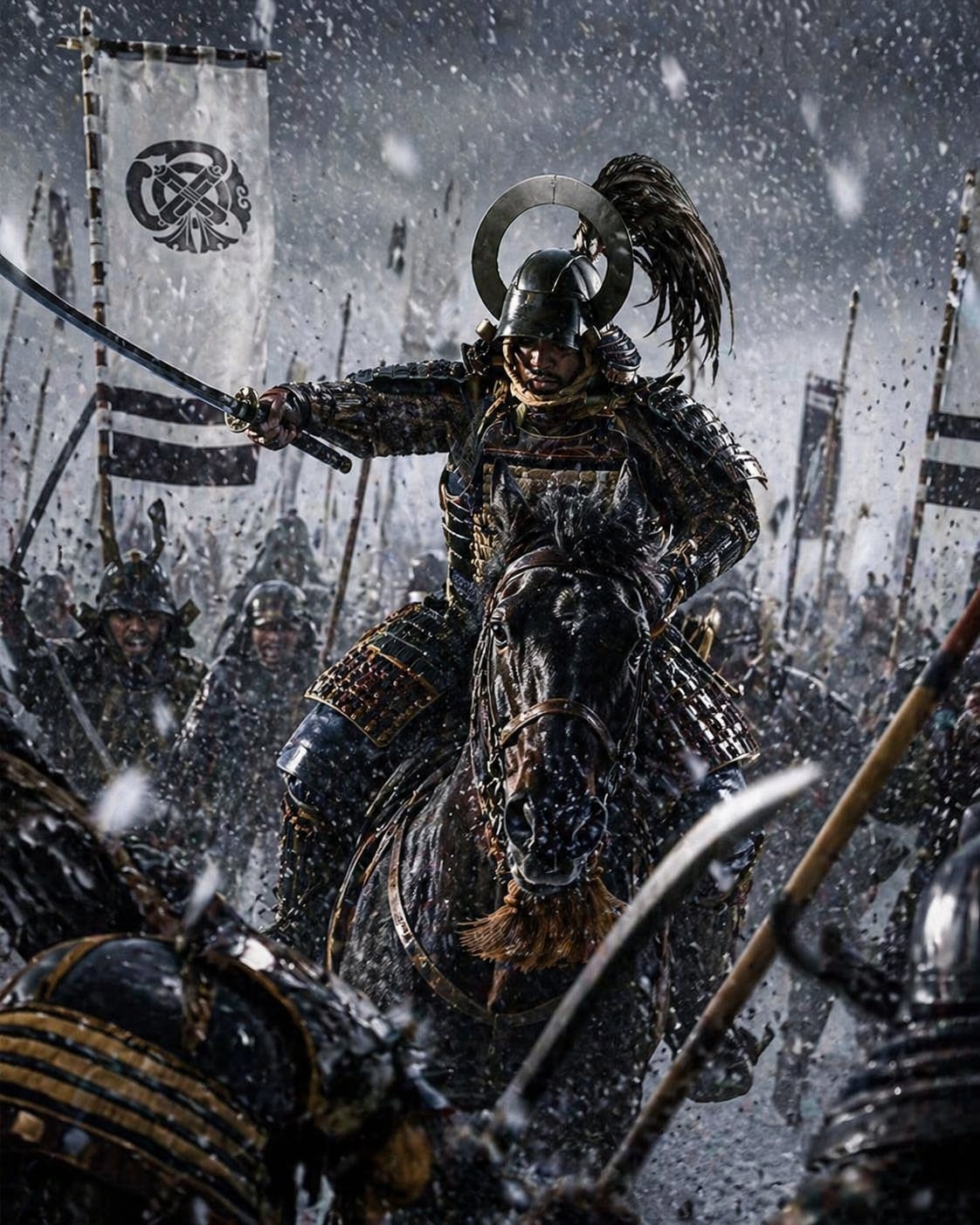 雪中敵陣突破（雪陣） | の人気AIイラスト・グラビア