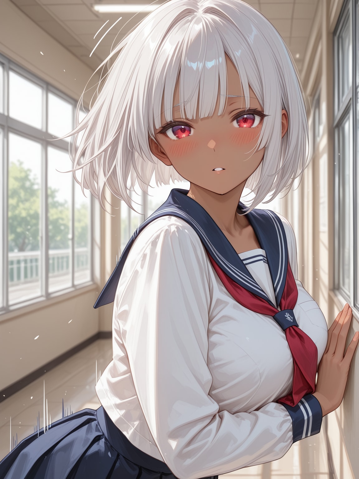 赤い瞳がすべてを語っている… | の人気AIイラスト・グラビア