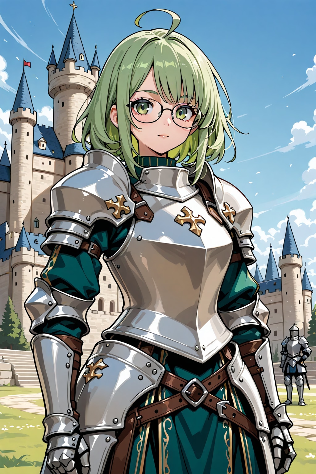 アホ毛騎士 | の人気AIイラスト・グラビア