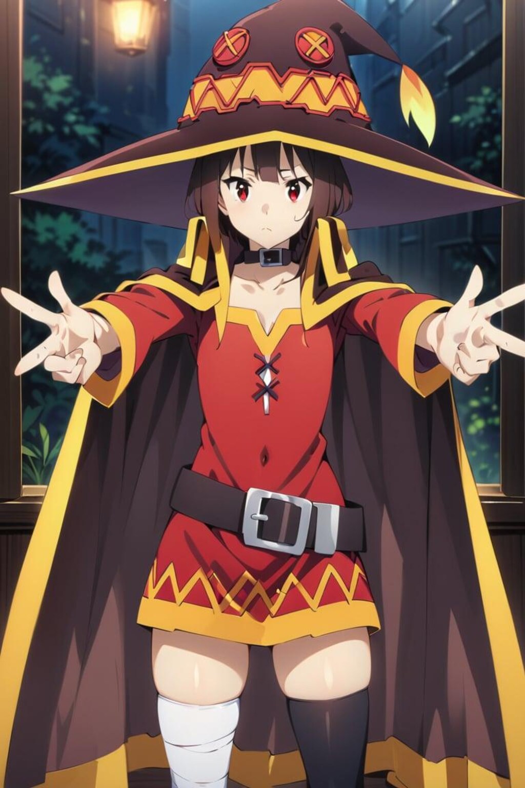 めぐみん乳比べ