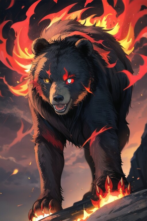 【動物】火炎の獣
