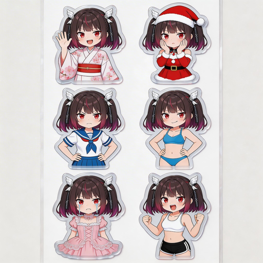 ミテルちゃんシールセット