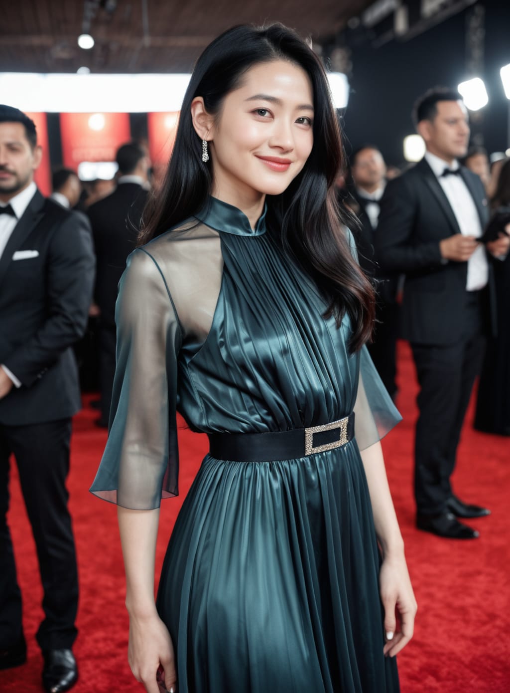 ドレス⑳「レッドカーペット」