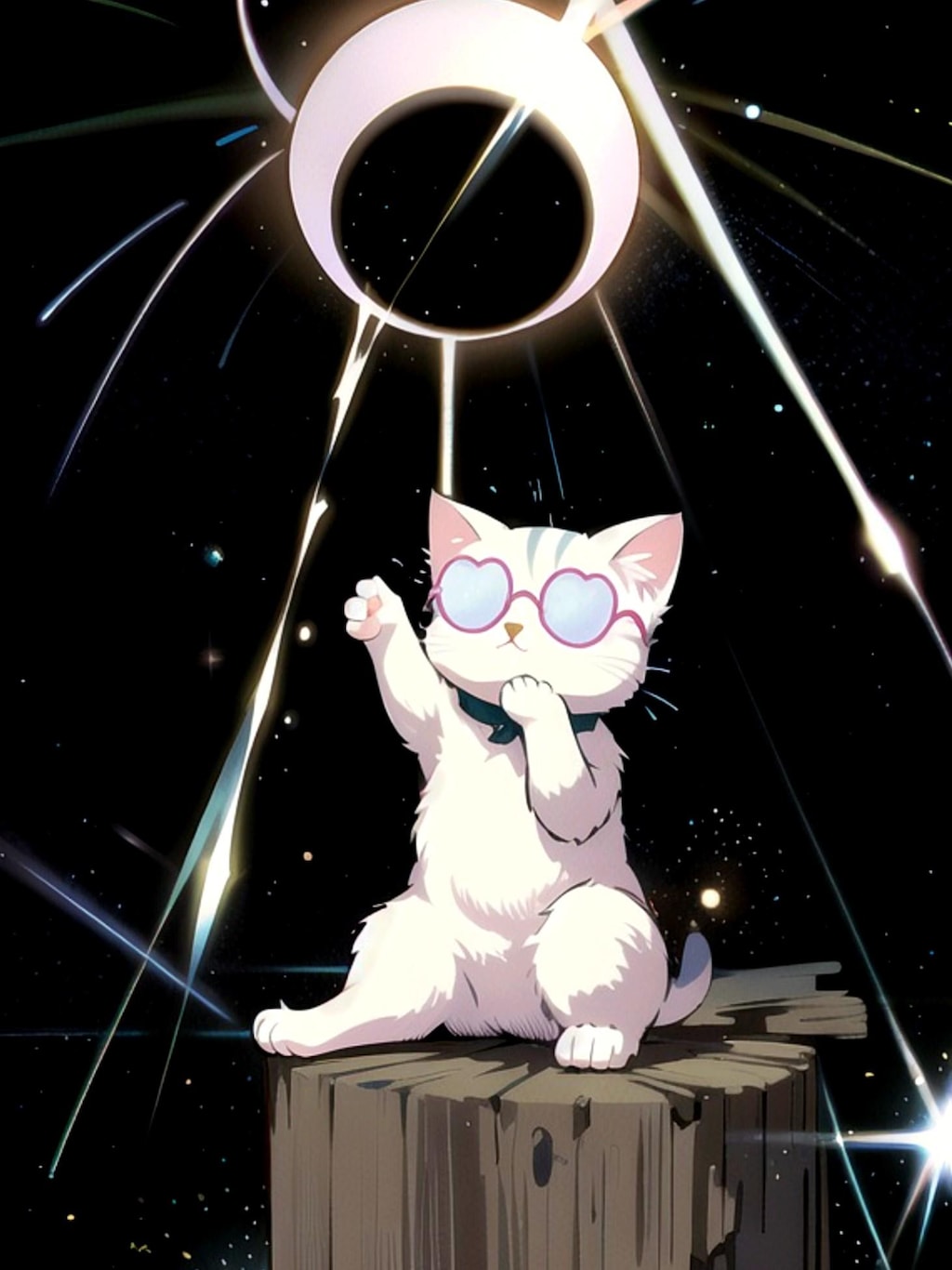 サングラスの猫