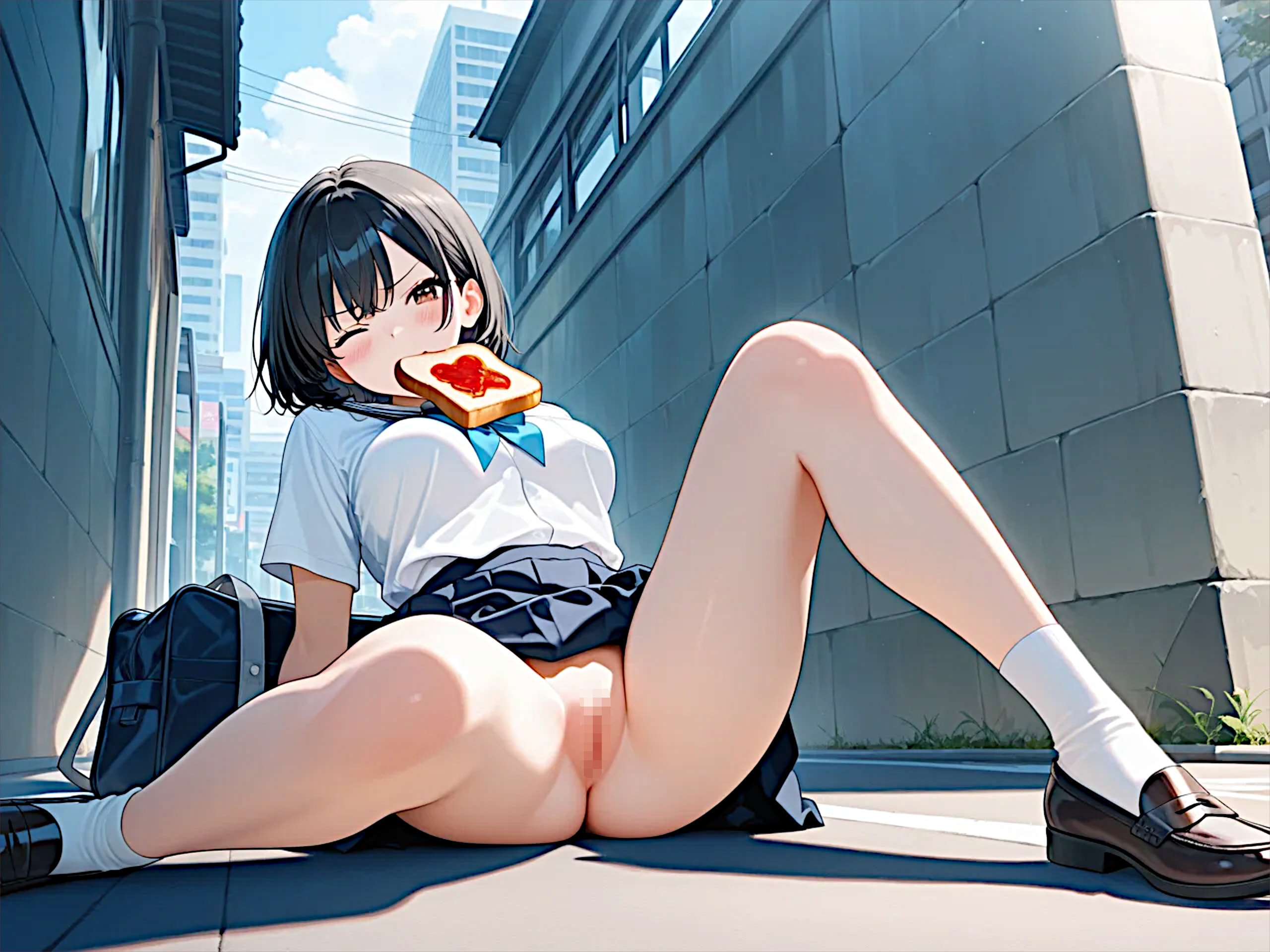 ドン！ イテテ…