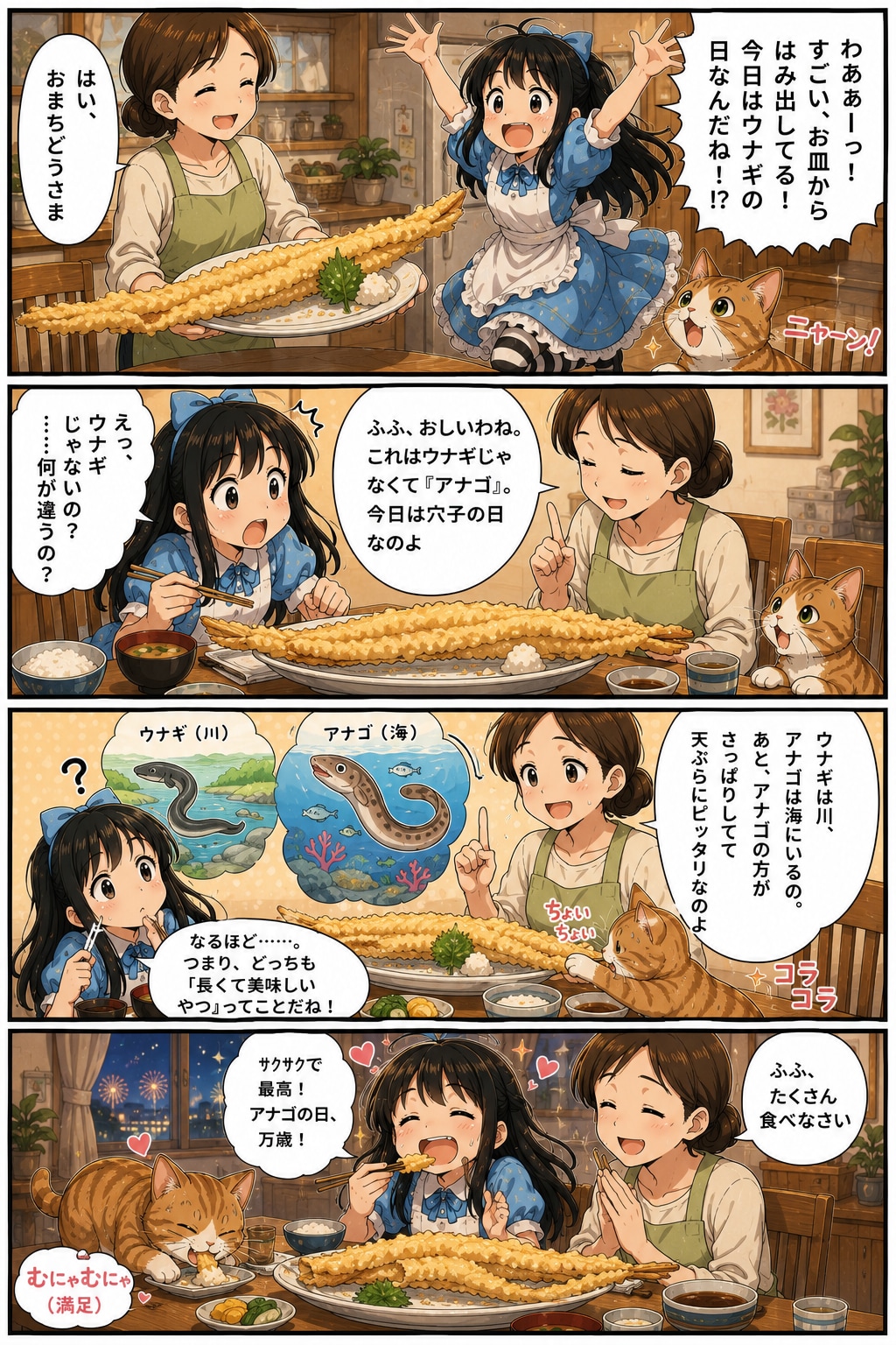 アナゴ海のしょ～～！！