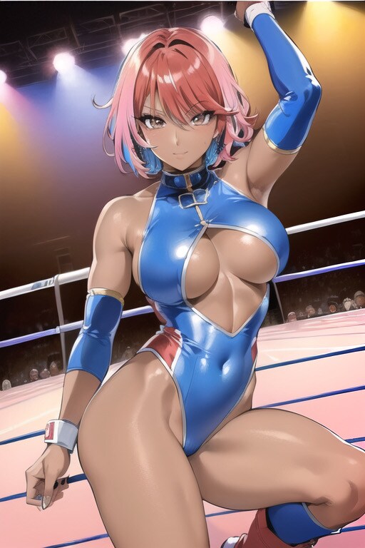 スタイリッシュな女子プロレスラー5