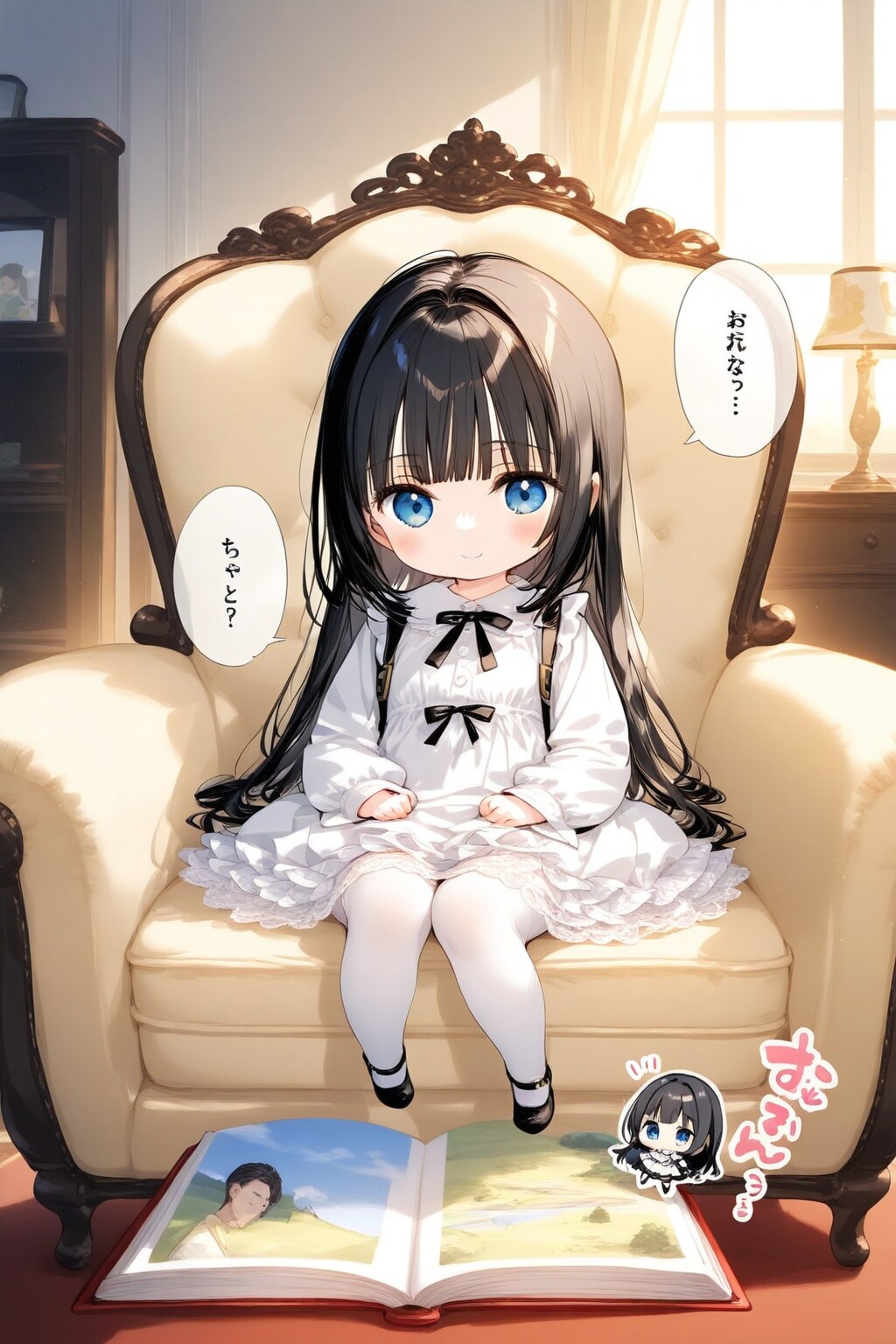 ちび姫の椅子