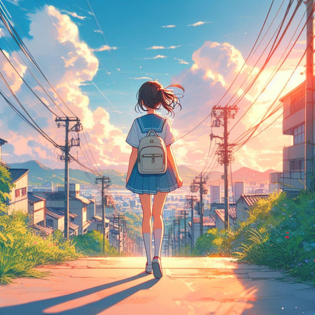 懐かしいあの日を歩いている