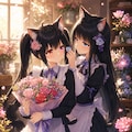 芽愛のマンホール◎ | けもみみ娘の百合な花屋⚜️ | 人魚になって海中生活🧜 2枚目