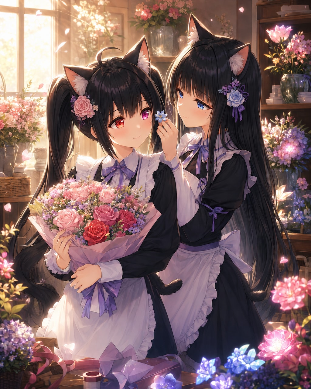 芽愛のマンホール◎ | けもみみ娘の百合な花屋⚜️ | 人魚になって海中生活🧜