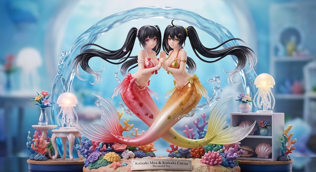 芽愛のマンホール◎ | けもみみ娘の百合な花屋⚜️ | 人魚になって海中生活🧜