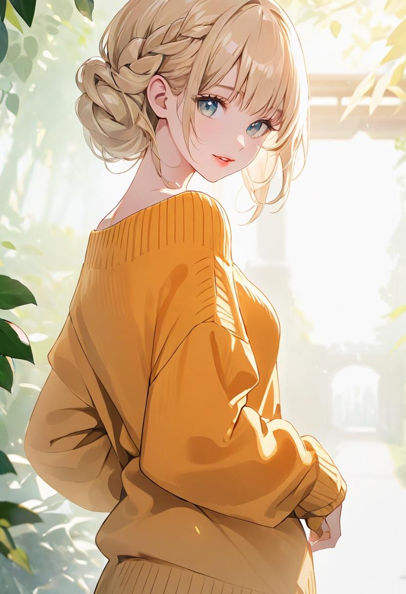 オフショル　オレンジ | の人気AIイラスト・グラビア