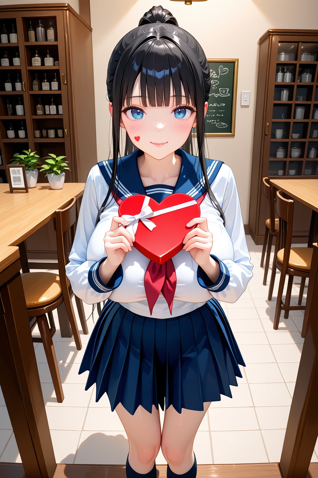 明るく渡してくる