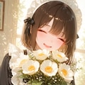 メイドさんと純白の花 2枚目