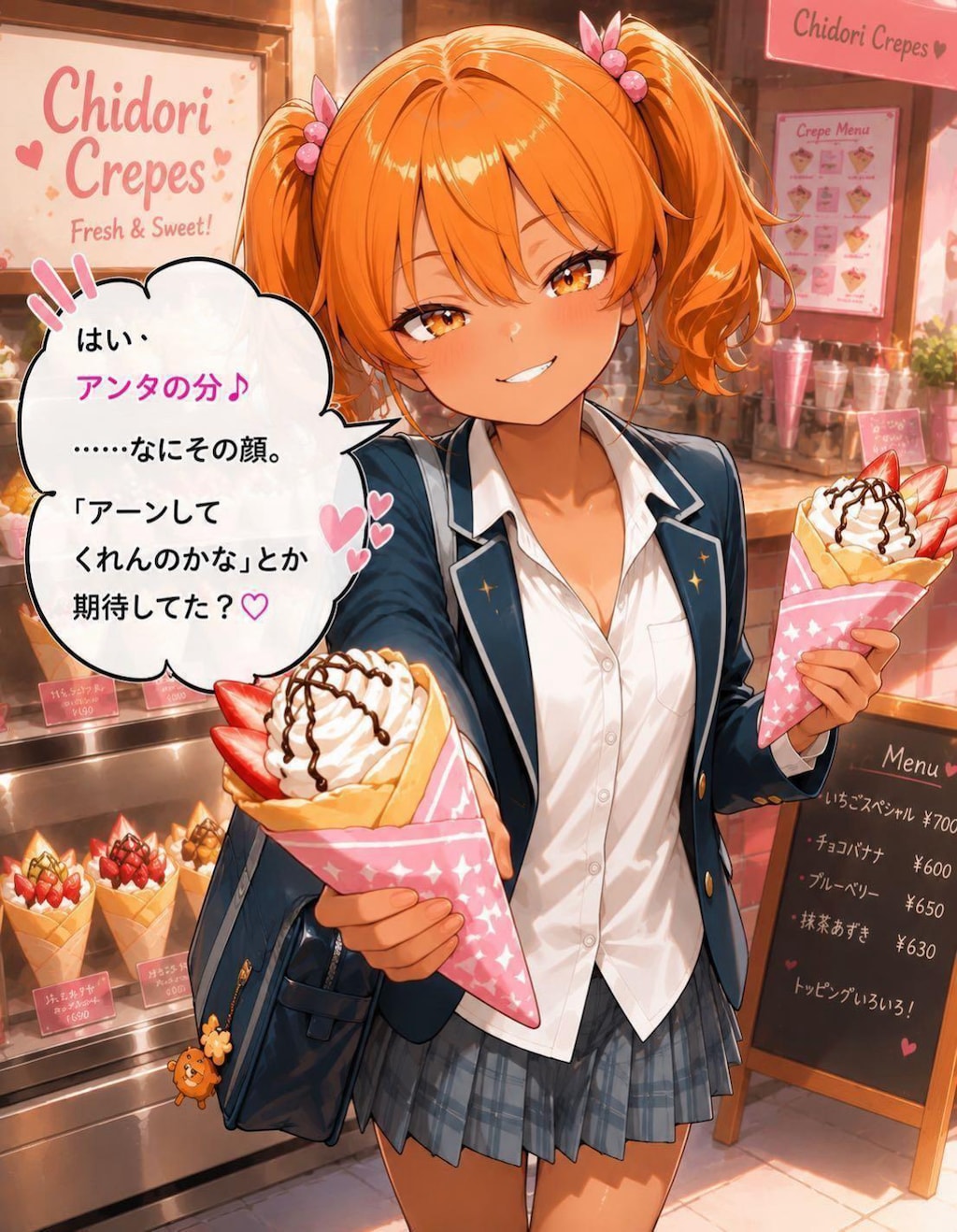 はい！アンタの分♪💕