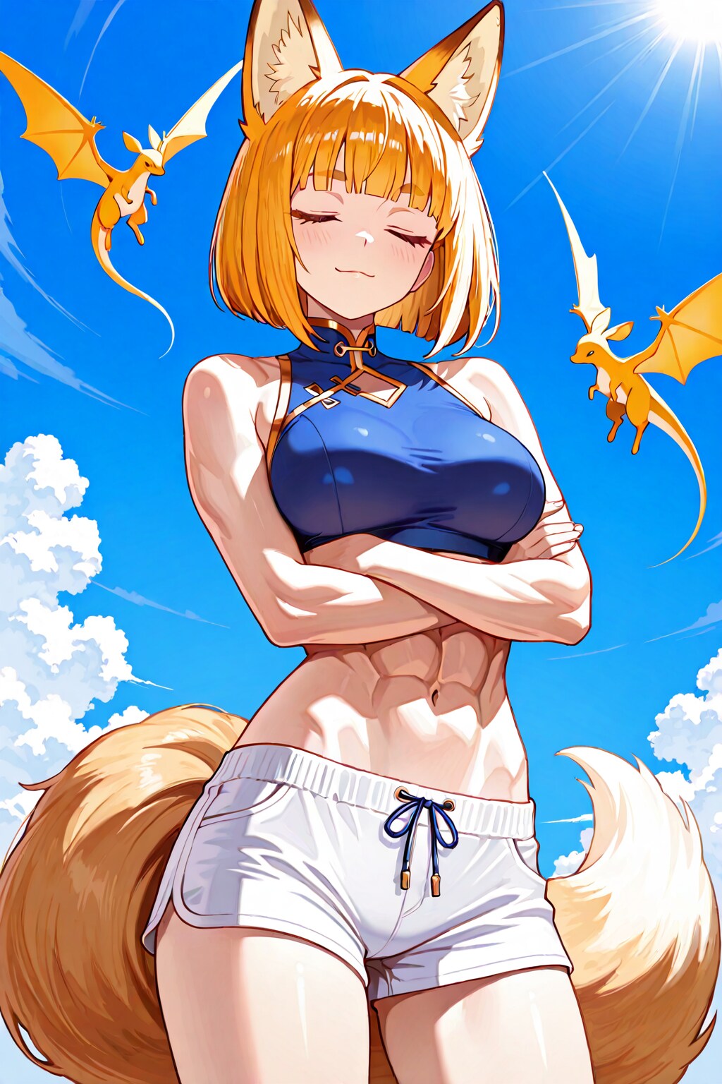 🦊小気味よい首回し（ネックサークル）。