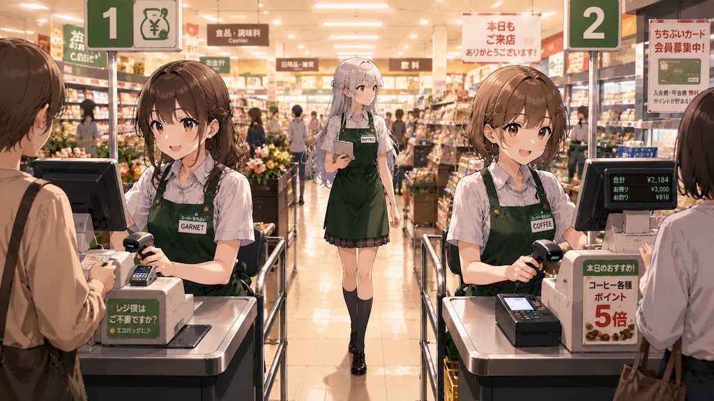 明日からの[ＯＰタイトルＥＤ]のボツ画像ー