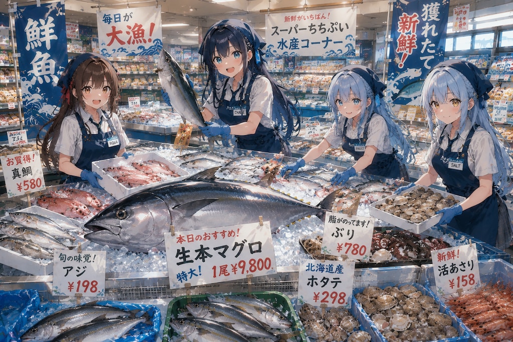 明日からの[ＯＰタイトルＥＤ]のボツ画像ー