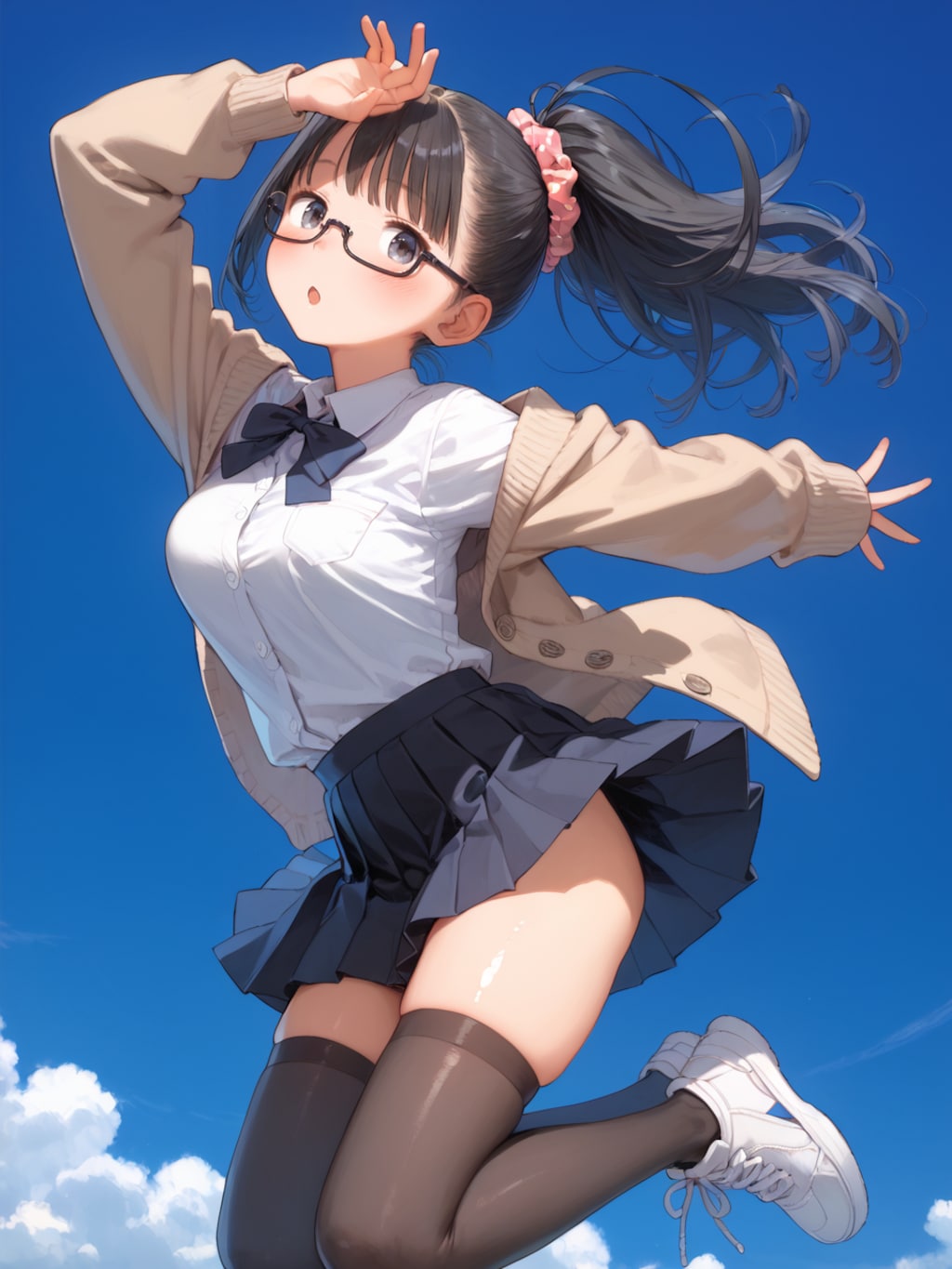 ぴょんっ