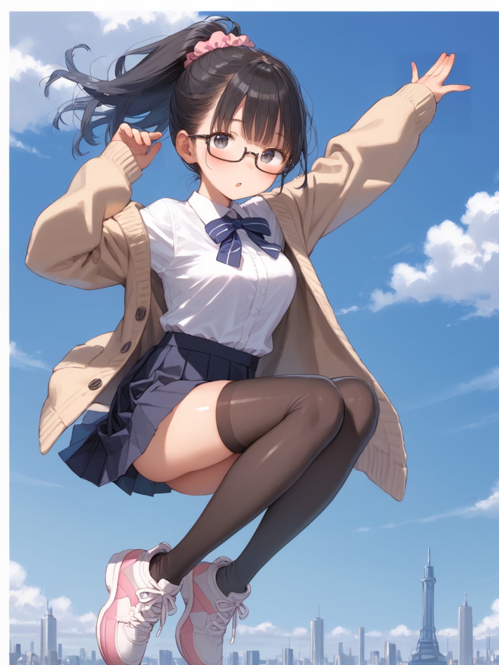 ぴょんっ