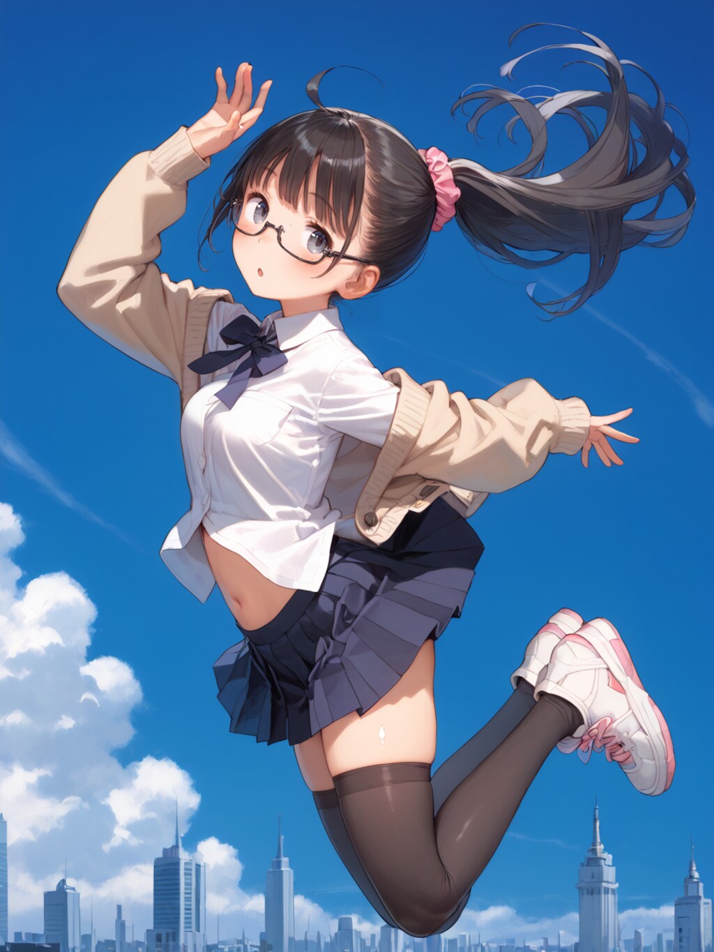 ぴょんっ