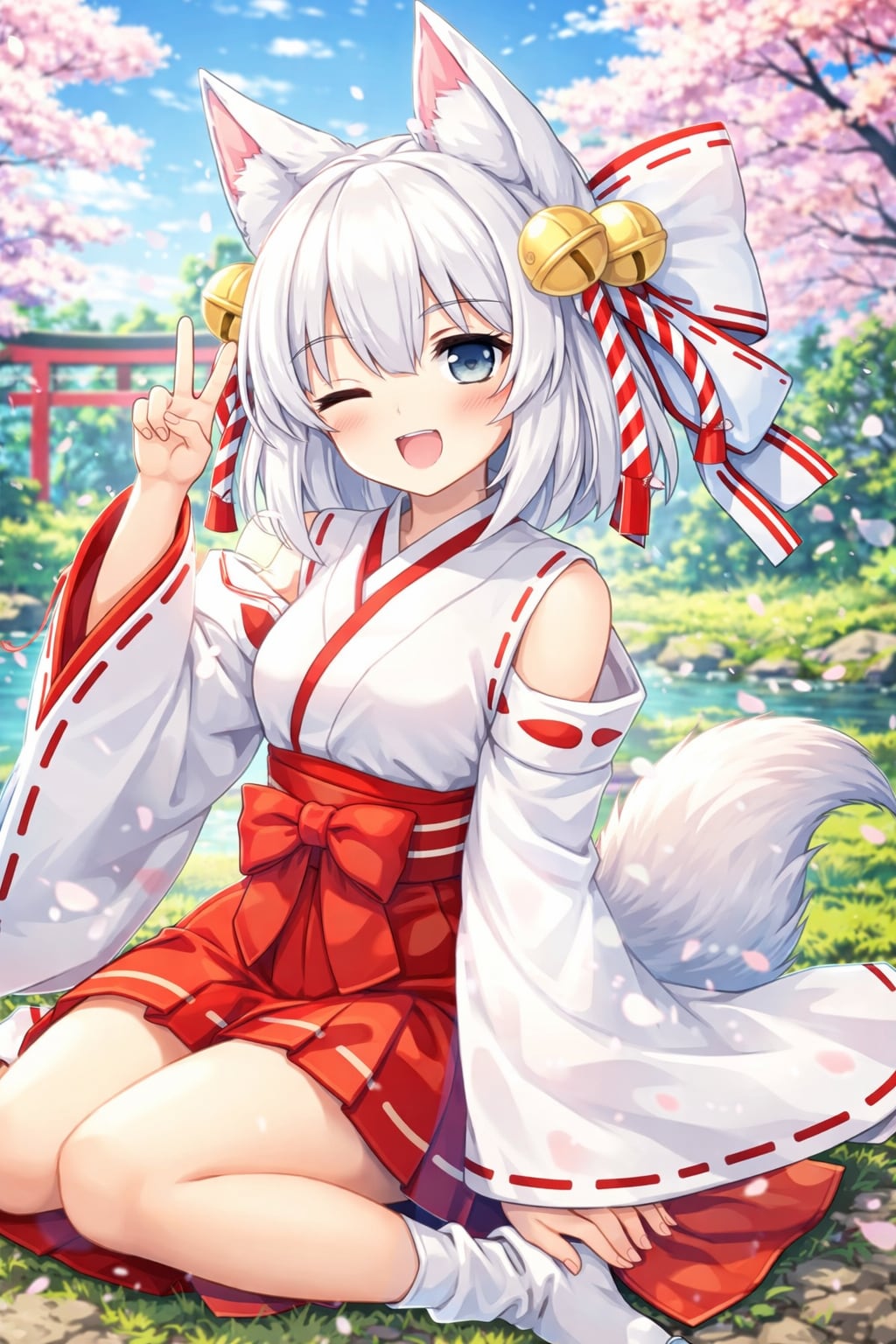 ゆっくり獣巫女ちゃん擬人化