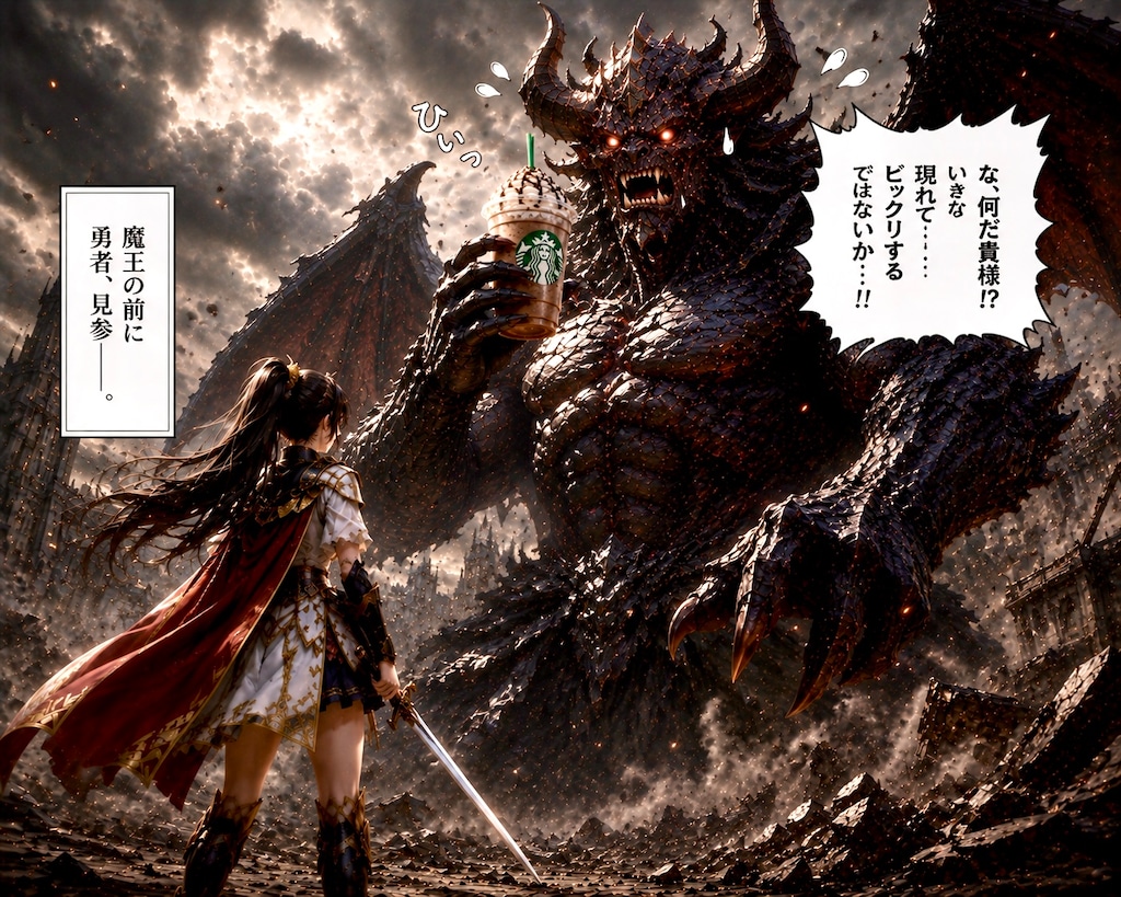勇者と魔王の決戦