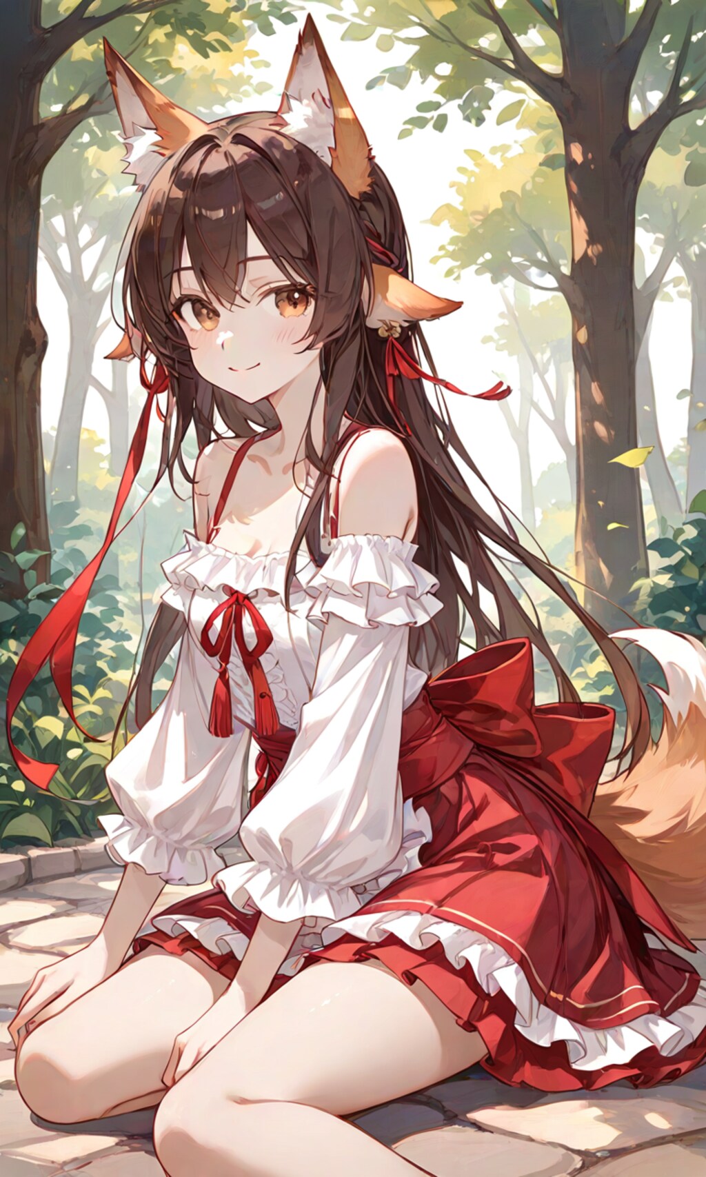 ちょっと外れた所で休憩中