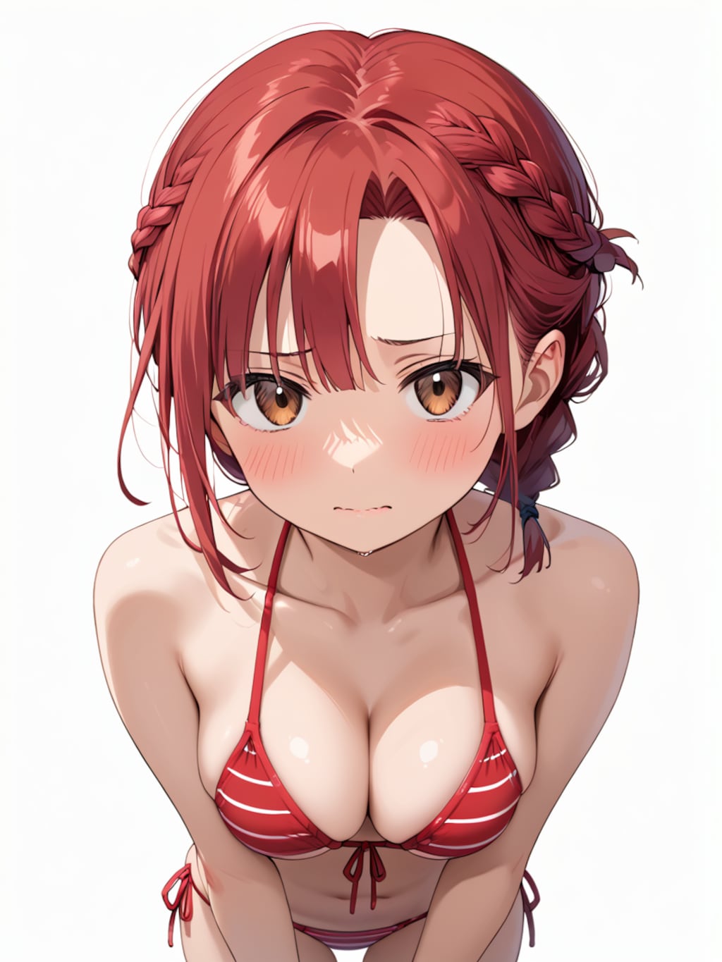 や、やっぱり…こんな貧しい胸じゃ、興奮…できませんか？