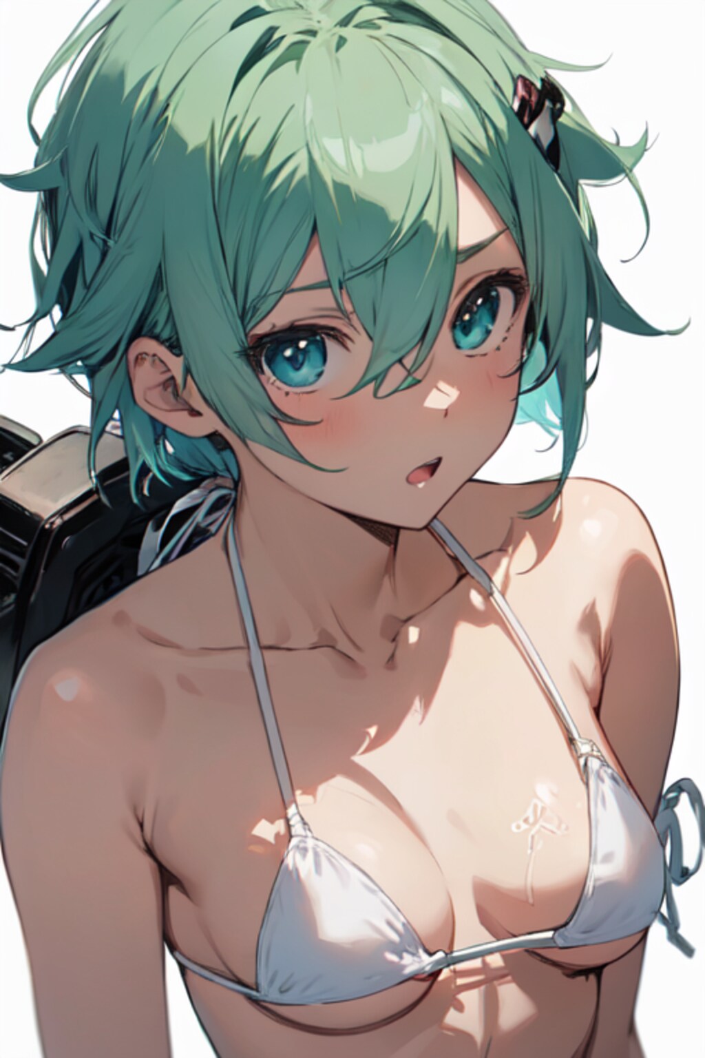 「そんなに見ないでよ、恥ずかしいんだから！」