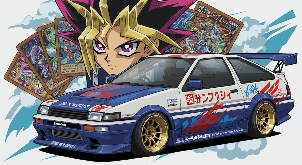 遊戯王AE86レーシングカー