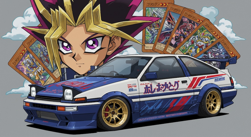 遊戯王AE86レーシングカー