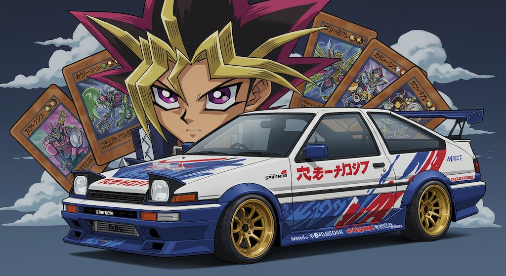 遊戯王AE86レーシングカー