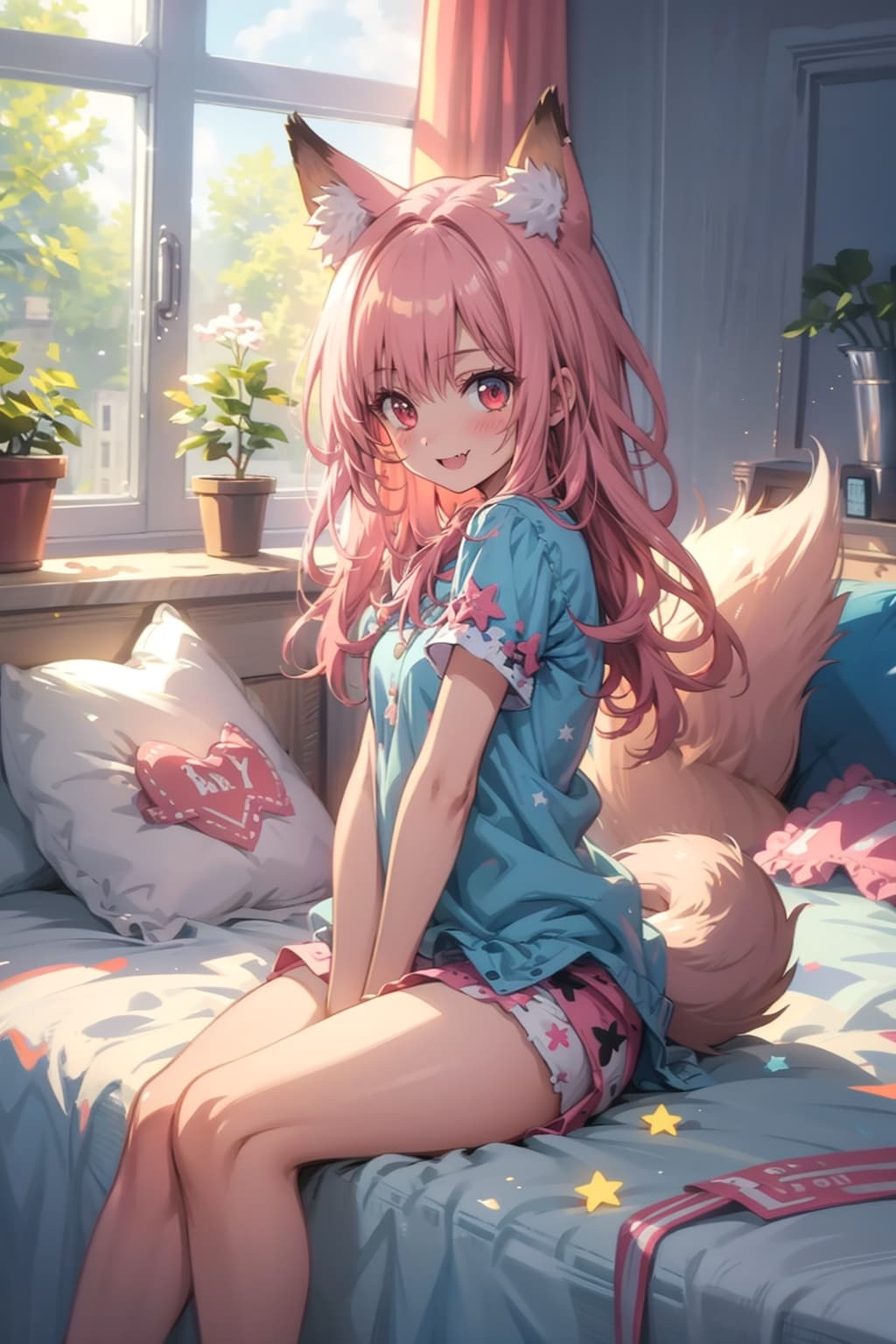 今日の狐耳娘