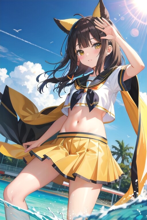 プロンプトは歌の題名のみ