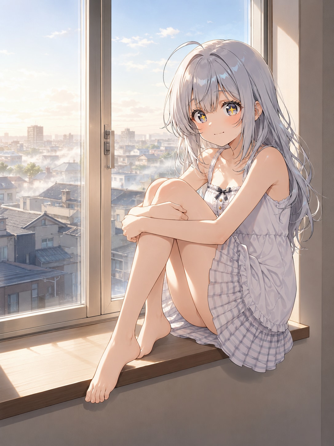 窓辺の朝 | の人気AIイラスト・グラビア