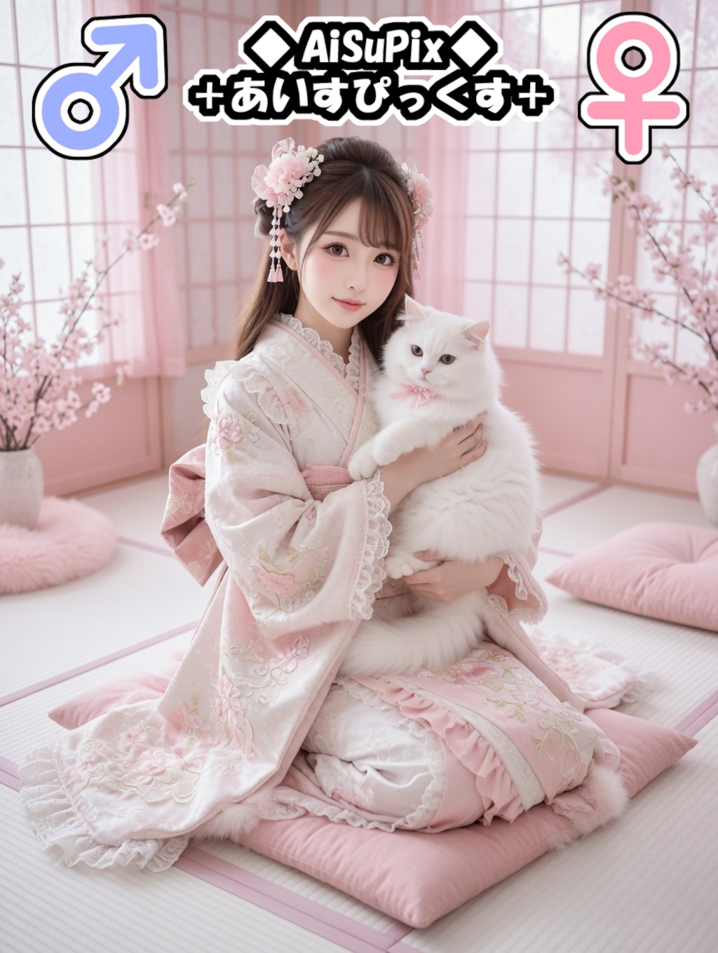 💙和ロリ着物の亜衣川すすっこ💙