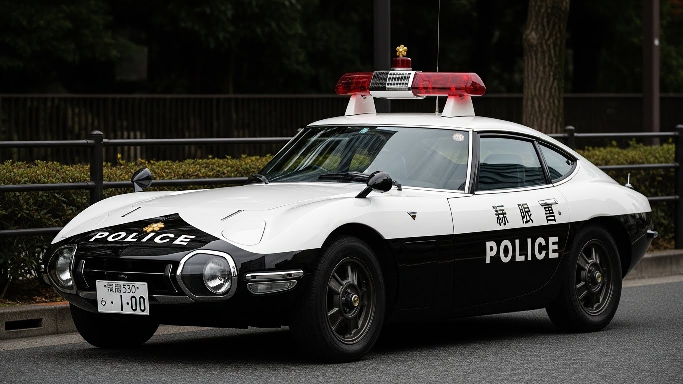 トヨタ2000GTパトロールカー | の人気AIイラスト・グラビア
