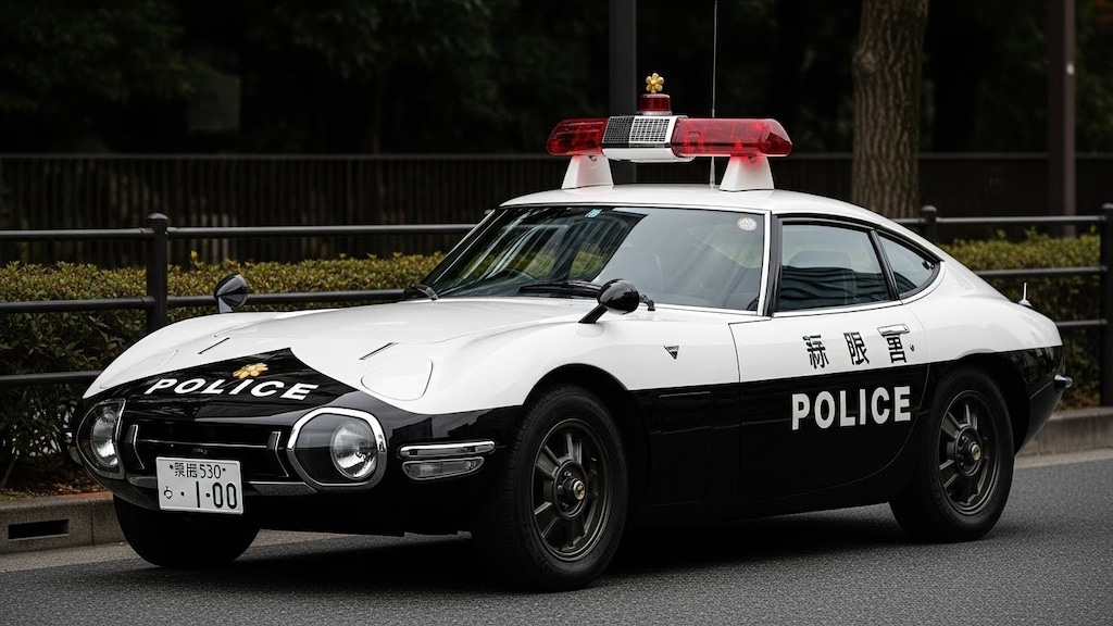 トヨタ2000GTパトロールカー