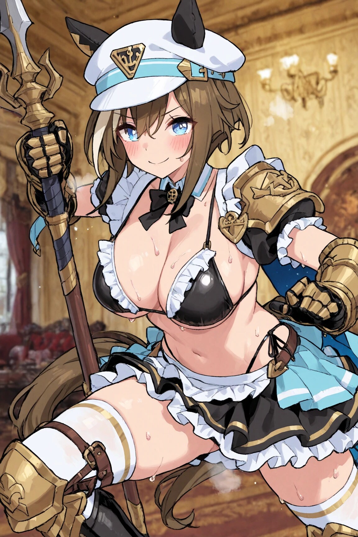 メイドビキニアーマーなシュヴァルグランさん☆