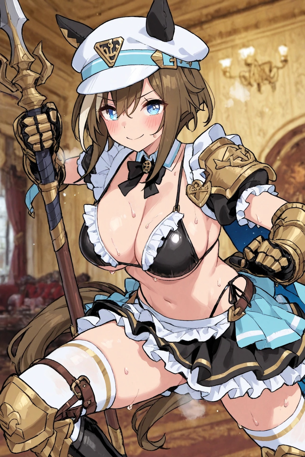 メイドビキニアーマーなシュヴァルグランさん☆