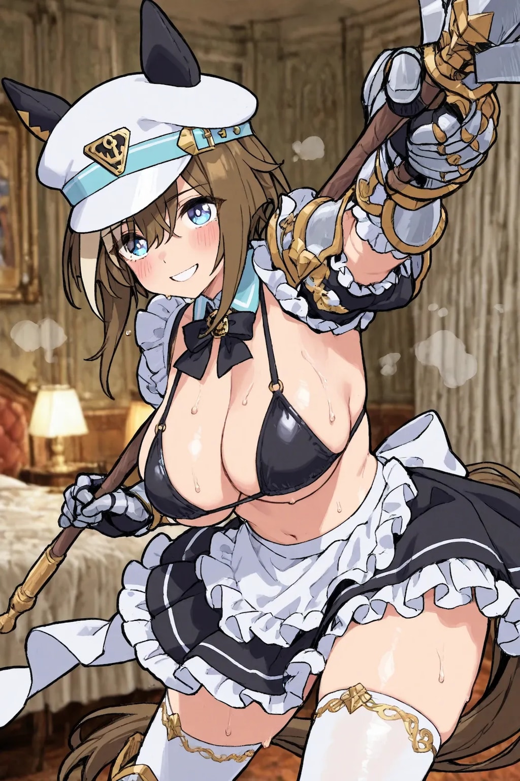 メイドビキニアーマーなシュヴァルグランさん☆
