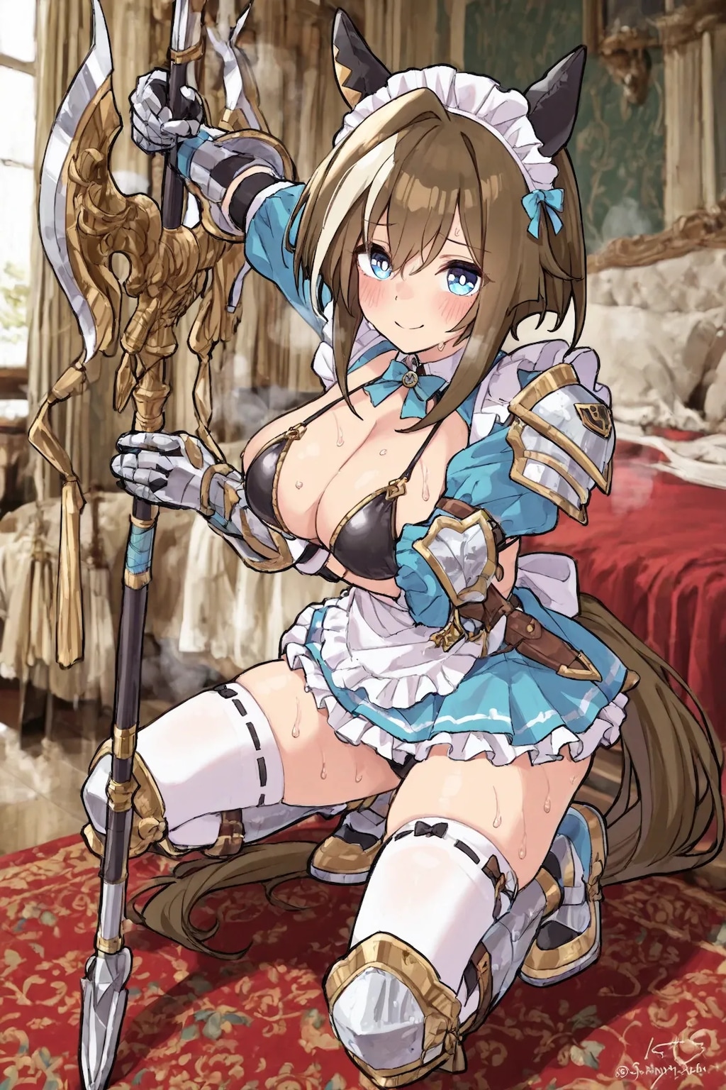 メイドビキニアーマーなシュヴァルグランさん☆
