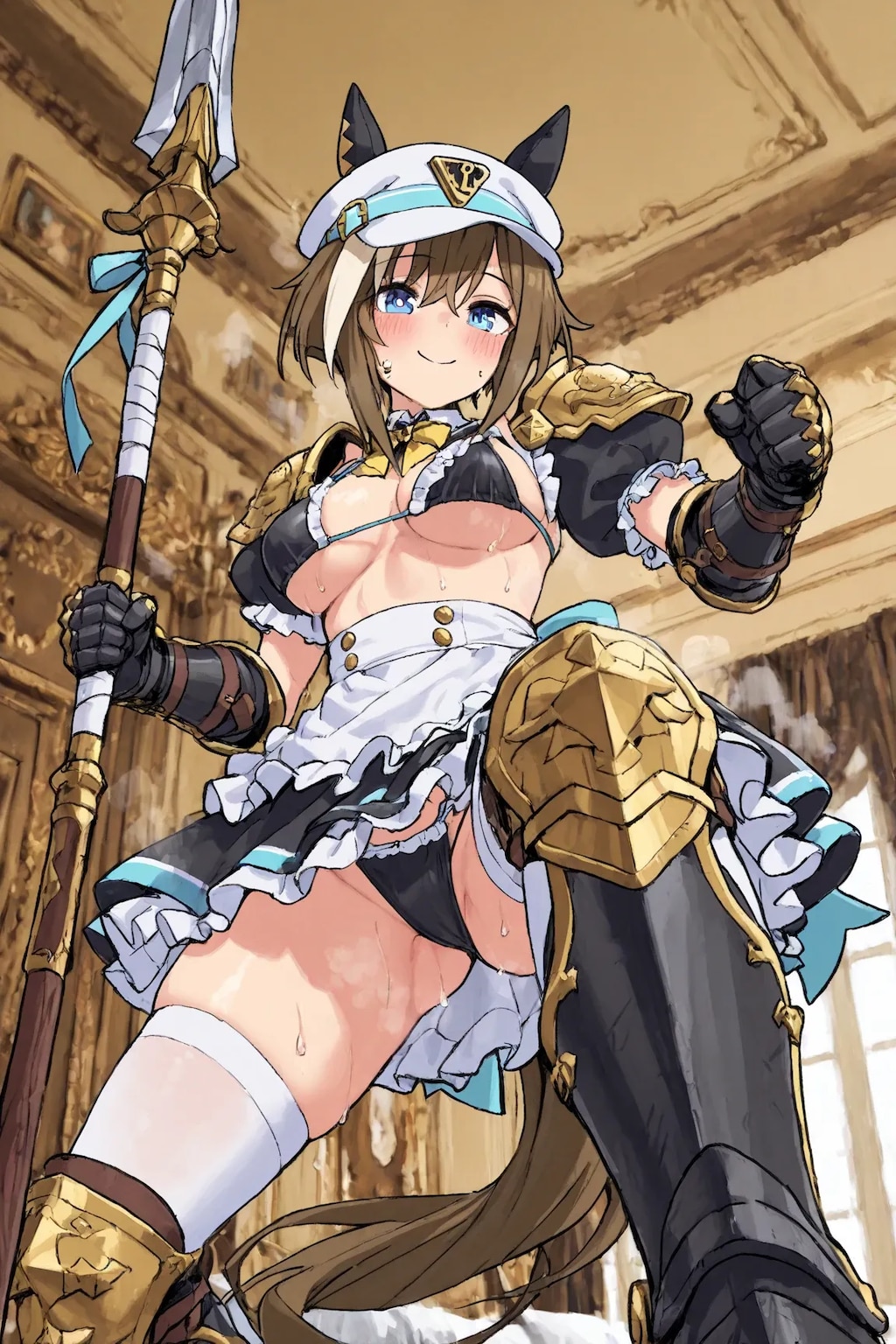 メイドビキニアーマーなシュヴァルグランさん☆